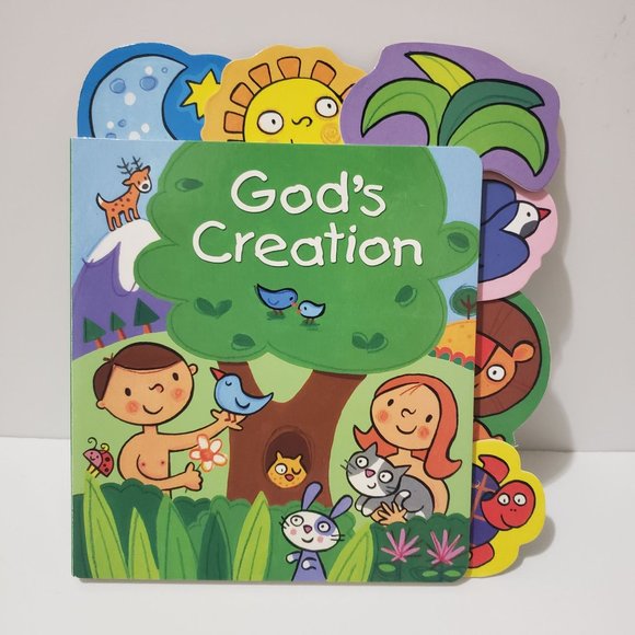 Readers Digest Bible Stories Board Books Tabbed Creation Noah's Ark Jesus - Picture 11 of 12